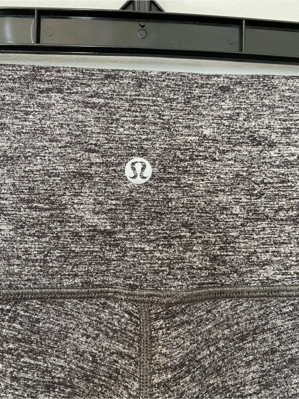 Lululemon Wunder Under Crop High-Rise Gray Leggings Women’s Size 6